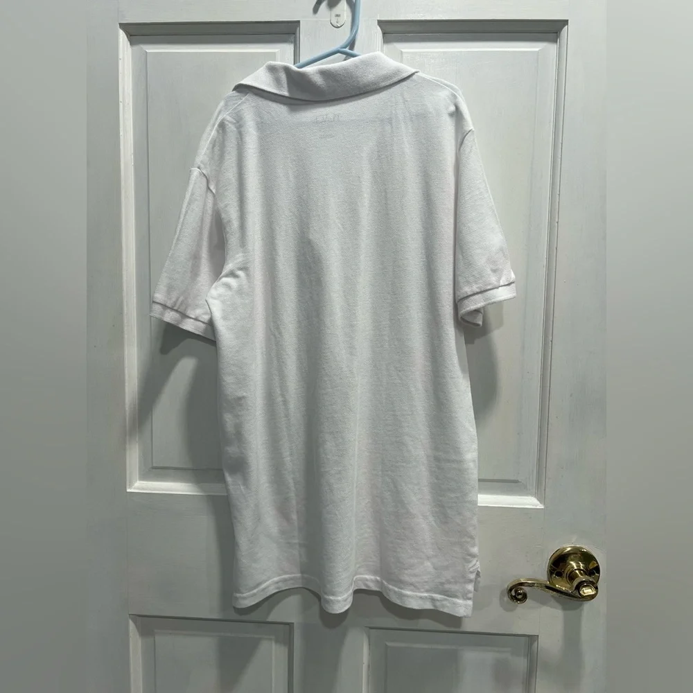 THE CHILDREN'S PLACE NWT White Collared Polo School Uniform SIZE LARGE 10/12 NEW